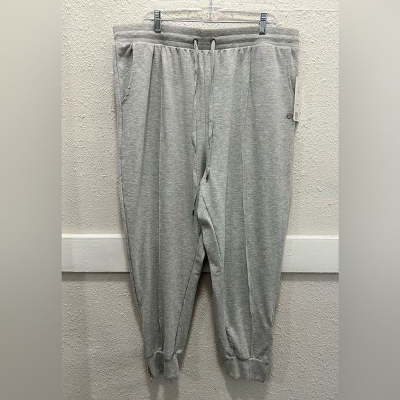 Jones New York Pants - Jones New York Active Heather Grey Joggers NWT 3X